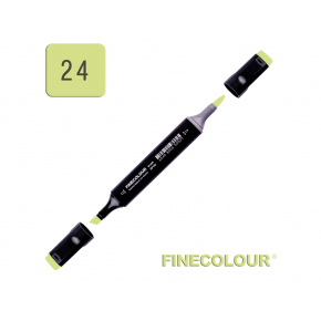 Маркер спиртовий Finecolour Brush 024 сірувато-зелений YG24 EF102-24