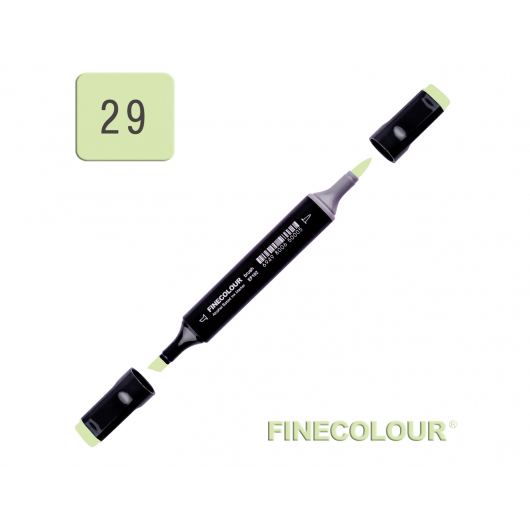 Маркер спиртовий Finecolour Brush 029 салатовий YG29 EF102-29N