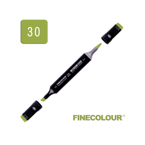 Маркер спиртовой Finecolour Brush 030 оливковый YG30 EF102-30