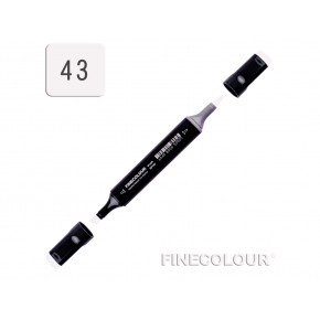 Маркер спиртовой Finecolour Brush 043 пурпурно-серый №3 PG43 EF102-43N