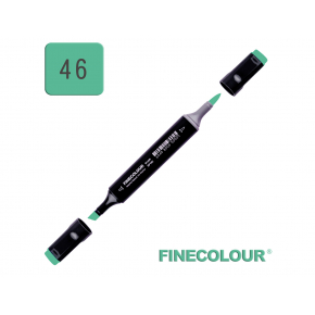 Маркер спиртовий Finecolour Brush 046 зелений папуга G46 EF102-46