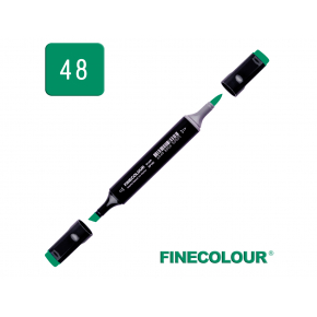 Маркер спиртовий Finecolour Brush 048 зелений G48 EF102-48