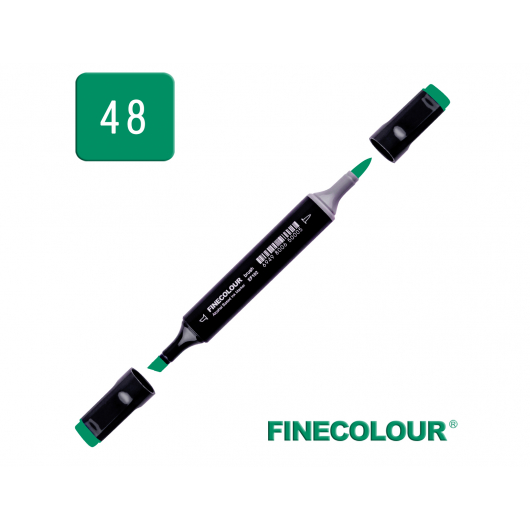 Маркер спиртовий Finecolour Brush 048 зелений G48 EF102-48