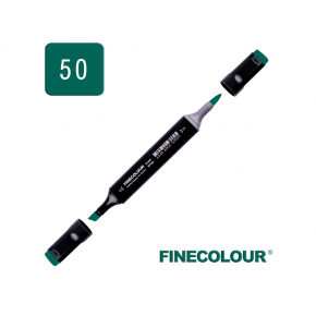 Маркер спиртовий Finecolour Brush 050 темний відтінок зеленого G50 EF102-50