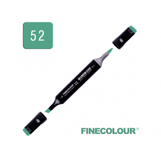 Маркер спиртовий Finecolour Brush 052 виридийський G52 EF102-52