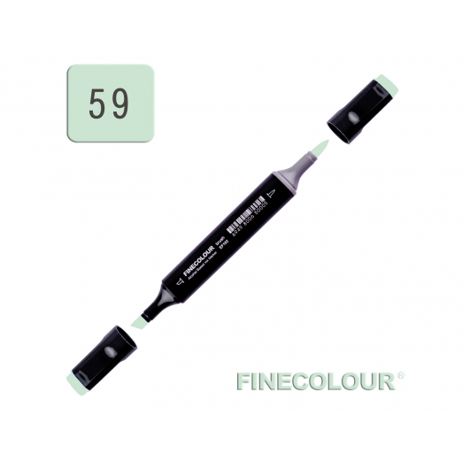 Маркер спиртовий Finecolour Brush 059 зелений лист G59 EF102-59