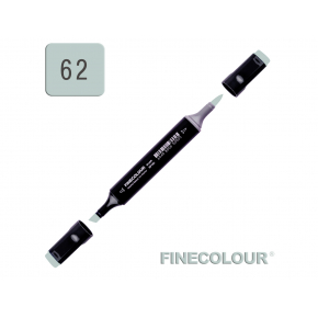 Маркер спиртовий Finecolour Brush 062 відтінок зеленувато-сірий BG62 EF102-62