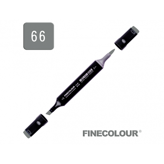 Маркер спиртовий Finecolour Brush 066 сіро-зелений №7 GG66 EF102-66