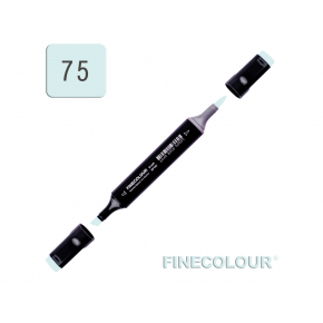 Маркер спиртовий Finecolour Brush 075 холодна м'ята BG75 EF102-75N