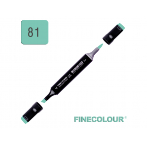 Маркер спиртовий Finecolour Brush 081 малахіт G81 EF102-81N