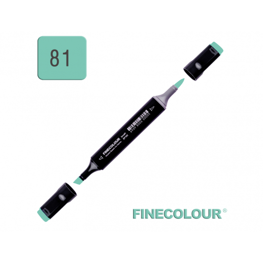 Маркер спиртовий Finecolour Brush 081 малахіт G81 EF102-81N