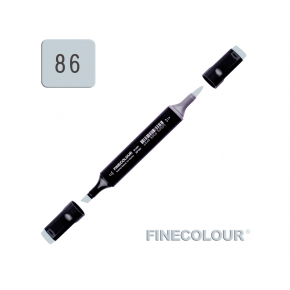 Маркер спиртовий Finecolour Brush 086 сіро-синій №5 BG86 EF102-86