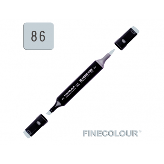 Маркер спиртовий Finecolour Brush 086 сіро-синій №5 BG86 EF102-86