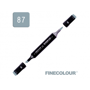 Маркер спиртовий Finecolour Brush 087 сіро-синій №6 BG87 EF102-87