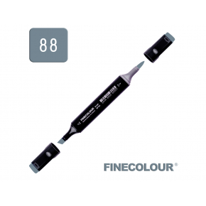 Маркер спиртовий Finecolour Brush 088 сіро-синій №7 BG88 EF102-88