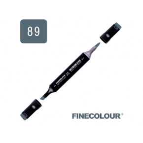 Маркер спиртовий Finecolour Brush 089 сіро-синій №8 BG89 EF102-89