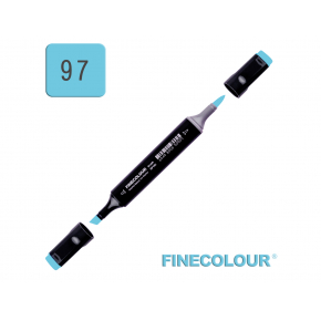 Маркер спиртовий Finecolour Brush 097 глибокий синій BG97 EF102-97