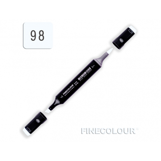 Маркер спиртовий Finecolour Brush 098 блідий целестин B98 EF102-98N