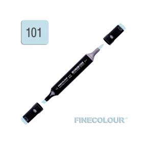 Маркер спиртовий Finecolour Brush 101 сірувато-синій BG101 EF102-101