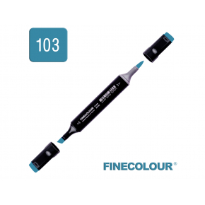 Маркер спиртовий Finecolour Brush 103 темний чирок BG103 EF102-103