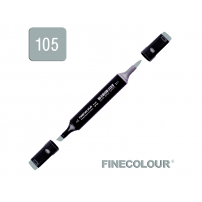 Маркер спиртовий Finecolour Brush 105 запорошений зелений BG105 EF102-105