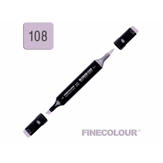 Маркер спиртовий Finecolour Brush 108 блідий ожиновий BV108 EF102-108N