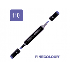 Маркер спиртовий Finecolour Brush 110 чорниця BV110 EF102-110