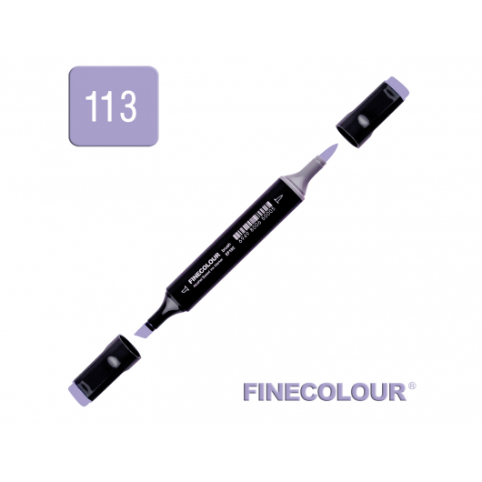 Маркер спиртовий Finecolour Brush 113 бузковий глибокий BV113 EF102-113