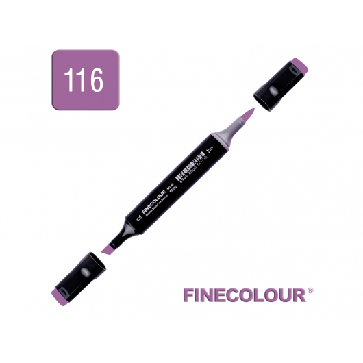 Маркер спиртовий Finecolour Brush 116 фіолетовий V116 EF102-116