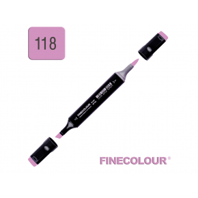 Маркер спиртовий Finecolour Brush 118 лаванда V118 EF102-118N