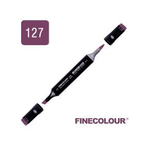 Маркер спиртовий Finecolour Brush 127 баклажан V127 EF102-127