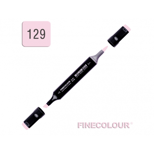 Маркер спиртовий Finecolour Brush 129 тіньовий рожевий RV129 EF102-129N