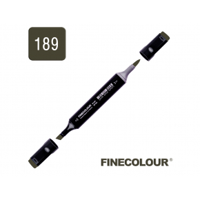 Маркер спиртовий Finecolour Brush 189 BCDS сірий №10 BSDSG189 EF102-189