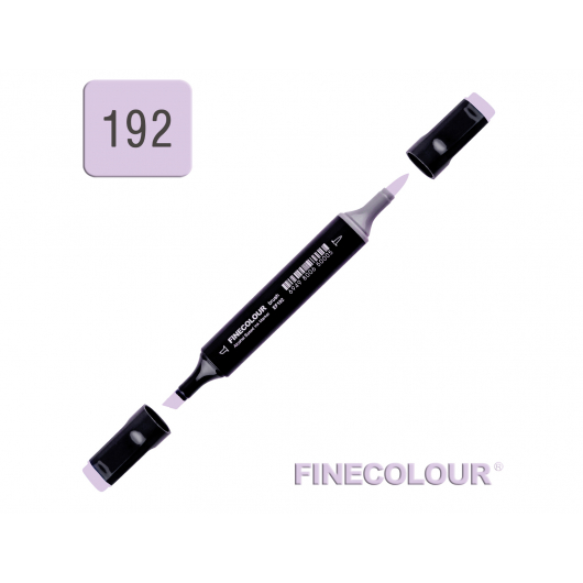 Маркер спиртовий Finecolour Brush 192 м'який бузковий BV192 EF102-192