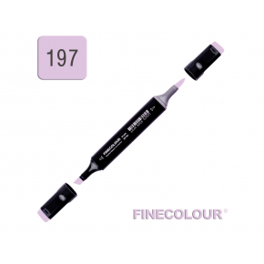 Маркер спиртовий Finecolour Brush 197 рожево-ліловий BV197 EF102-197