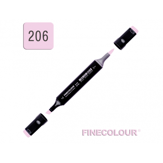 Маркер спиртовий Finecolour Brush 206 бегонія V206 EF102-206