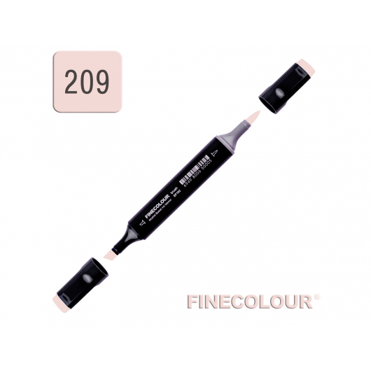 Маркер спиртовий Finecolour Brush 209 темна троянда RV209 EF102-209