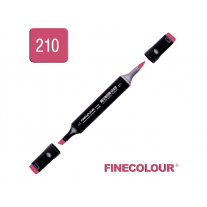 Маркер спиртовий Finecolour Brush 210 гранат R210 EF102-210