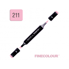 Маркер спиртовий Finecolour Brush 211 ніжний рожевий RV211 EF102-211