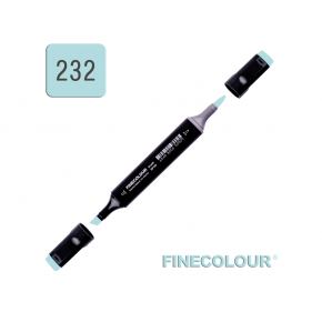 Маркер спиртовий Finecolour Brush 232 зеленувато-м'ятний BG232 EF102-232