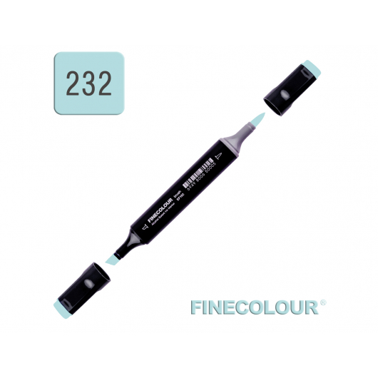 Маркер спиртовий Finecolour Brush 232 зеленувато-м'ятний BG232 EF102-232