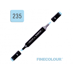 Маркер спиртовий Finecolour Brush 235 лазурний B235 EF102-235