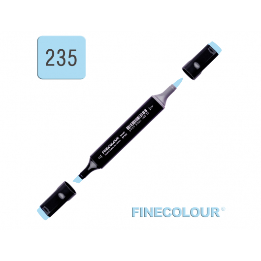 Маркер спиртовий Finecolour Brush 235 лазурний B235 EF102-235
