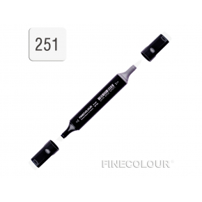 Маркер спиртовий Finecolour Brush 251 сірий тонер №1 TG251 EF102-251