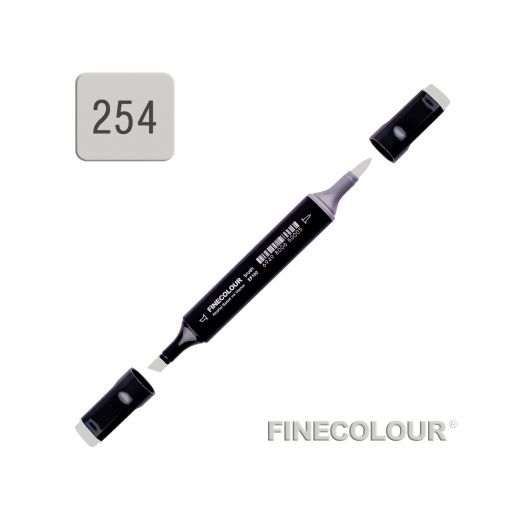Маркер спиртовий Finecolour Brush 254 сірий тонер №4 TG254 EF102-254