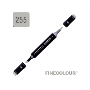 Маркер спиртовий Finecolour Brush 255 сірий тонер №5 TG255 EF102-255