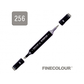 Маркер спиртовий Finecolour Brush 256 сірий тонер №7 TG256 EF102-256
