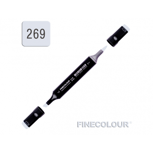 Маркер спиртовий Finecolour Brush 269 різкий сірий №3 CG269 EF102-269