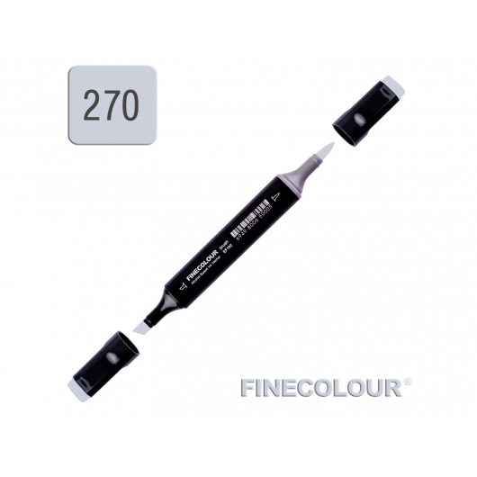 Маркер спиртовий Finecolour Brush 270 різкий сірий №4 CG270 EF102-270