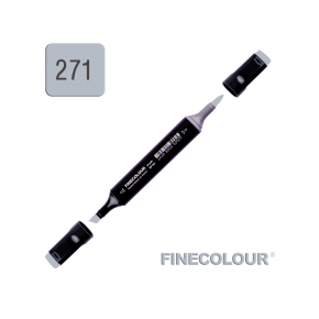 Маркер спиртовий Finecolour Brush 271 різкий сірий №5 CG271 EF102-271